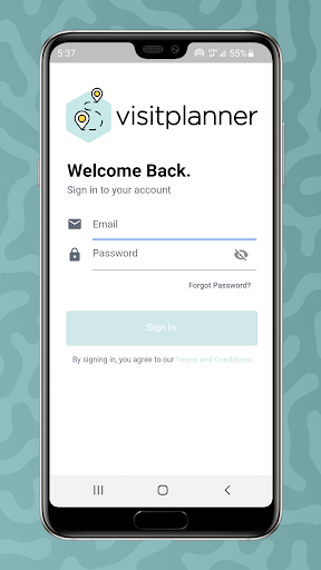 Android application My Visitplanner screenshort