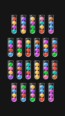 Game screenshot Ballsorter：ボールソートと色合わせゲーム apk download