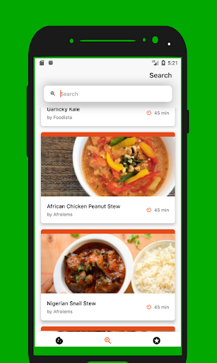 Delicious Recipes Screen 3