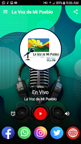 Captura 2 La Voz de Mi Pueblo 90.6 FM android