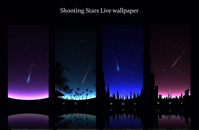 Shooting Stars Live Wallpaper by Kurousa - (Android Apps) — AppAgg