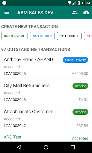 ABM Mobile Sales Screen 2