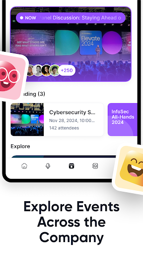 Screenshot of Work Contacts: In-Work Network