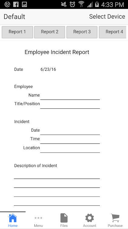 Employee Incident Report - 0.0.1 - (Android)