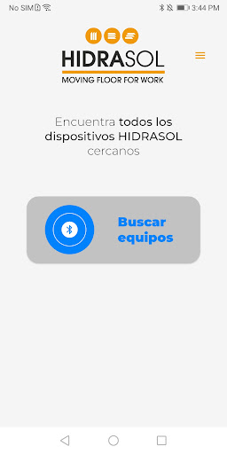 Hidrasol App Screen 2