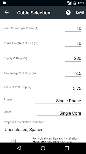 GenCALC Screen 2