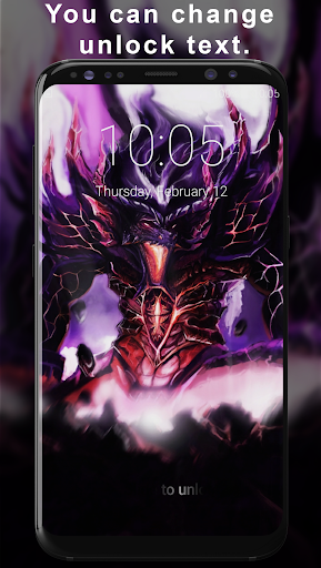 Demon Lock Screen Screen 3
