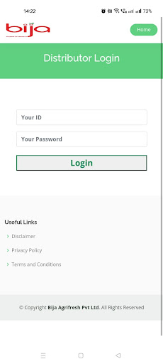 Android application Bija Agrifresh Pvt. Ltd. screenshort