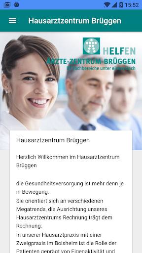 Android application Ärzte-Zentrum-Brüggen screenshort