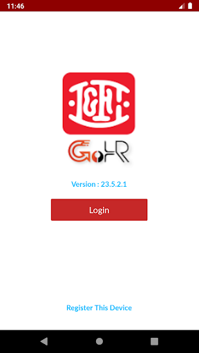Android application GoHR LF screenshort