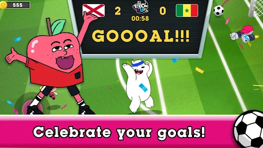 Copa Toon: Fútbol  Apps do Cartoon Network