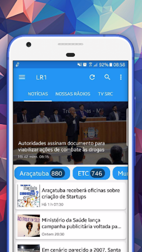 LR1 - Notícias, TV & Rádios Screen 3