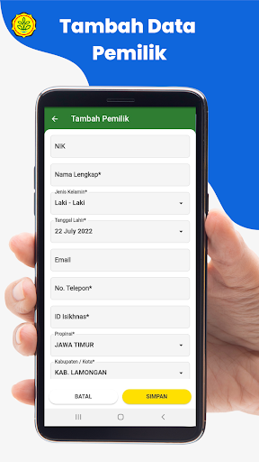 IDENTIK PKH KEMENTAN Screen 3