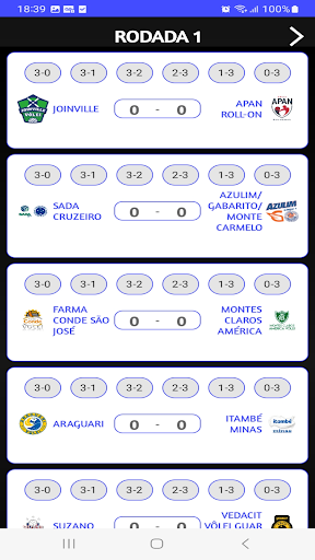 Simulador Superliga de Vôlei