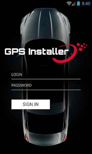 Android application GPS Installer screenshort