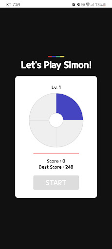 Simon Game Screen 3