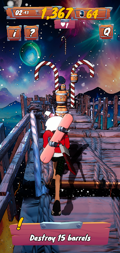 Christmas Santas Board Screen 3