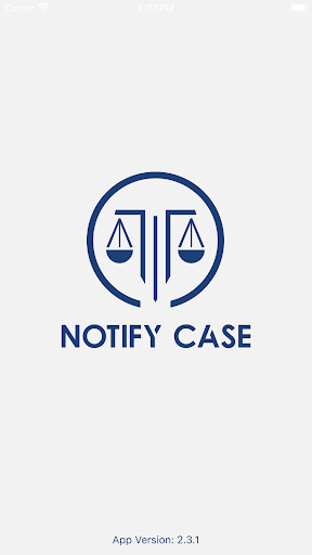 Android application Notify Court Case Status screenshort