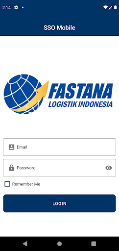 Android application FLI SSO Mobile screenshort