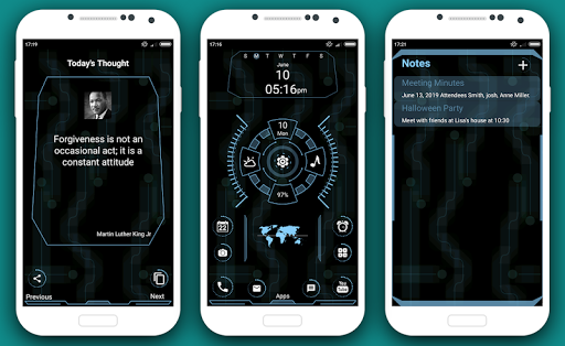 Screenshot of Grace full Launcher - Hide App