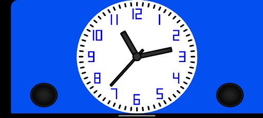 Android application Analog alarm clock hfaz screenshort