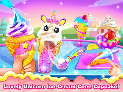Ice Cream Cone Cupcake-Cupcake Mania 1.9 APK screenshots 1