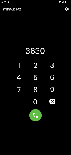 Android application Without Surtaxes screenshort
