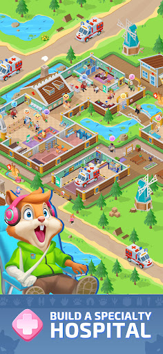 Android application Idle Zoo Hospital screenshort