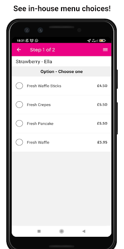 Crave 4 Desserts Screen 2