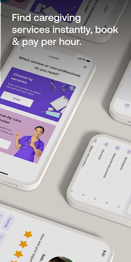 FLEXXI-Care & Help Booking Screen 2