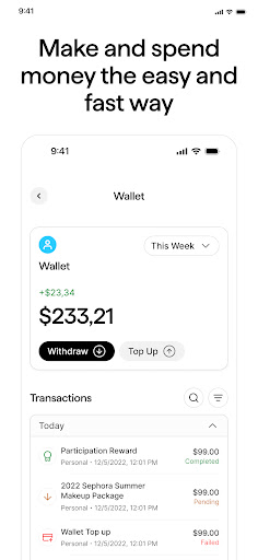 Android application Amplifidor screenshort