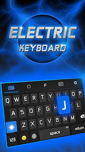 Electric Keyboard Theme - Free Emoji & Gif