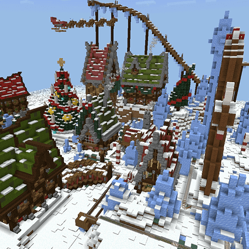 Christmas mod for minecraft logo