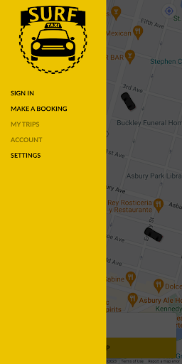 Android application Surf Taxi AP screenshort