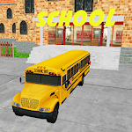 Cover Image of ダウンロード High School Bus Parking 3D  APK
