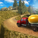 Uphill Cement Truck Driving 3D icon
