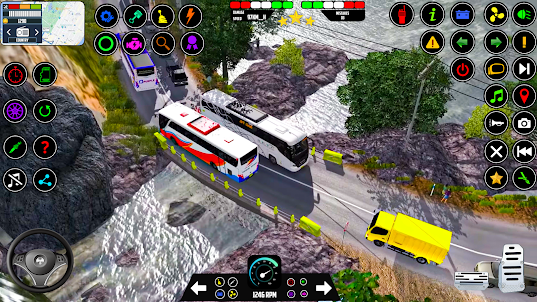 城市公共汽车驾驶模拟巴士驱动器