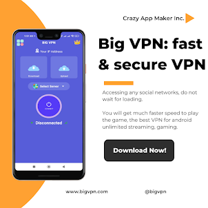 Big VPN: fast & secure VPN
