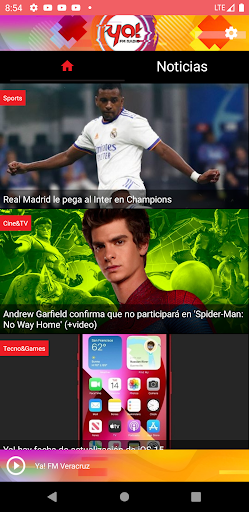 Android application Ya! FM screenshort