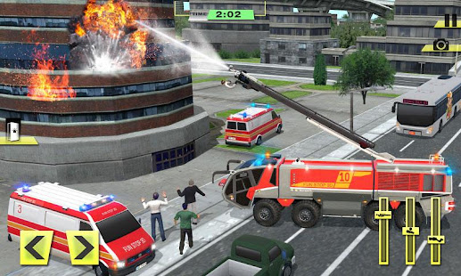 Fire Truck Rescue Training Sim 1.2.3 screenshots 4