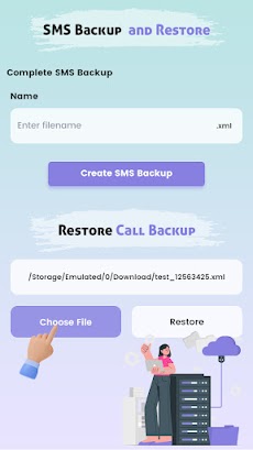 Call & SMS Backup Restoreのおすすめ画像2