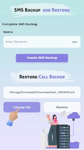 Call & SMS Backup Restore