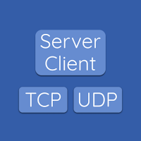 TCP UDP Server and Client