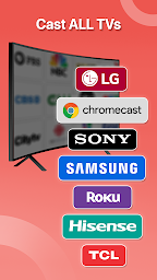 Cast for Chromecast TV, RokuTV