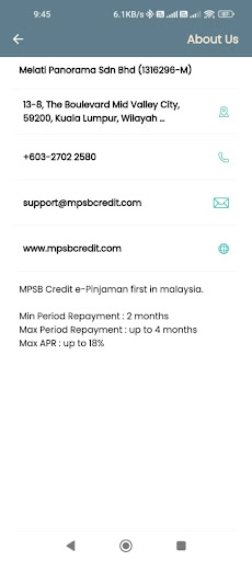 MPSB Credit Screen 3