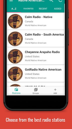 Native American Music Screen 2