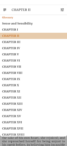 Sense and Sensibility - Book Screen 2