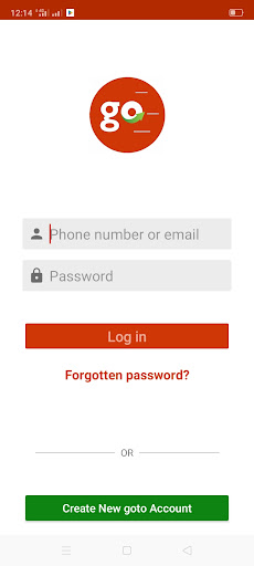 Android application Goto App screenshort