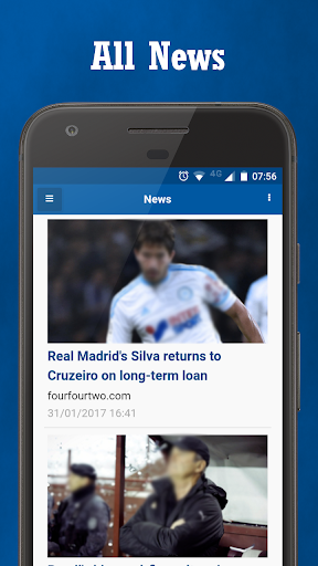 Android application Cruzeiro News screenshort