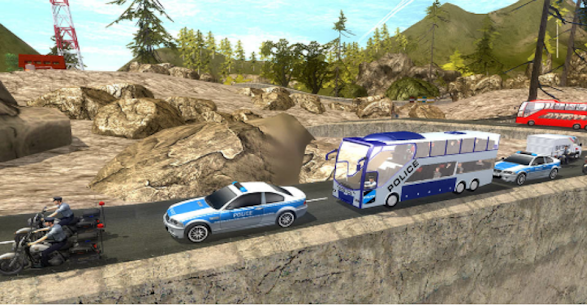 Police Bus Hill Climb Driver For PC 4